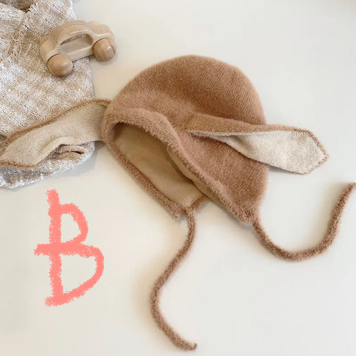 ハンドメイド 作家様 ベレー帽 うさぎ 花 スピカピカ 2023年 うさぎ