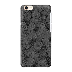 受注制作 大人可愛い 薔薇 チェック スマホケース ハードケース iPhoneケース 携帯ケース iPhoneケース 1枚目の画像