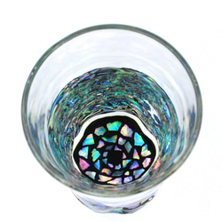 【ペアセット】螺鈿グラス（ 星屑 ）- 限定販売 - 2枚目の画像