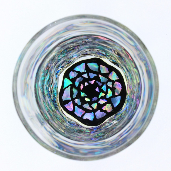 【ペアセット】螺鈿グラス（ 星屑 ）- 限定販売 - 3枚目の画像