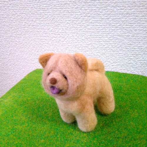 羊毛フェルトチャウチャウ 羊毛フェルト Lana** 通販 15069753｜Creema