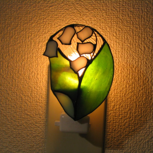 ステンドグラス置きすずらん