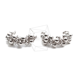 ERG-2256-R【2個入り】バブルボールピアス,Bubble Ball Post Earring 1枚目の画像