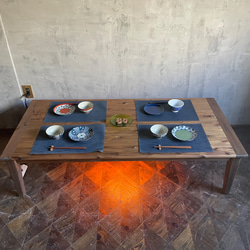 大型こたつテーブルウォールナット135日本製・ヒーター別売り こたつ