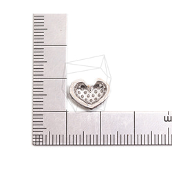 ERG-2262-R [2 件] 心形立方柱耳環 第5張的照片
