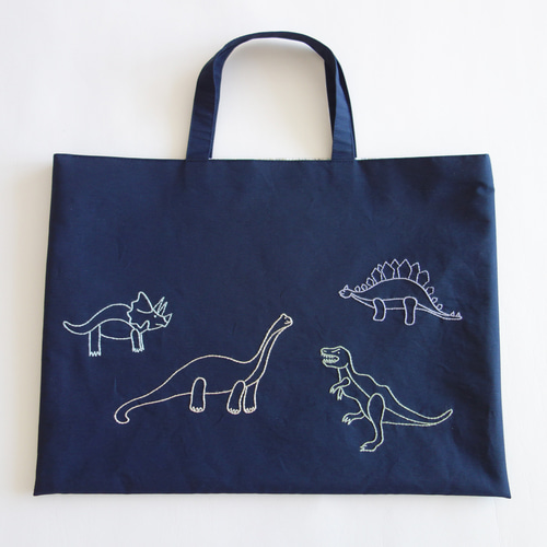 ✰入園入学ハンドメイドグッズ✰Libertyランブル＆ロアー恐竜　男の子 ✰入園入学ハンドメイドグッズ✰Libertyランブル＆ロアー恐竜 男の子