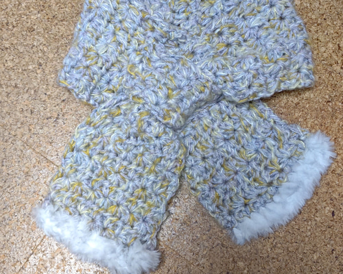 aran WOOLLEN MILLS マフラー ストール メリノウール ハンド