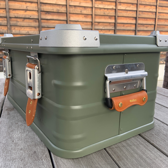 デルタ・VENTLAX製アルミコンテナ用ハンドルカバー（2個セット