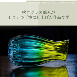 IGUNEMU イグサアロマリードディフューザー 熊本県八代産のイグサ蒸留水とイグサスティックを使用 12枚目の画像