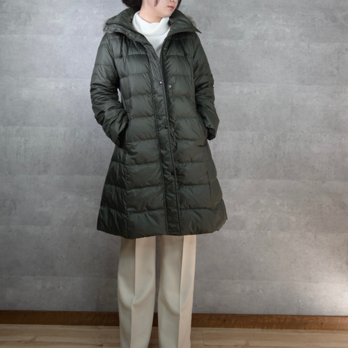 送料無料】とっても軽くて暖かいダウンコート ふわっふわのブルー