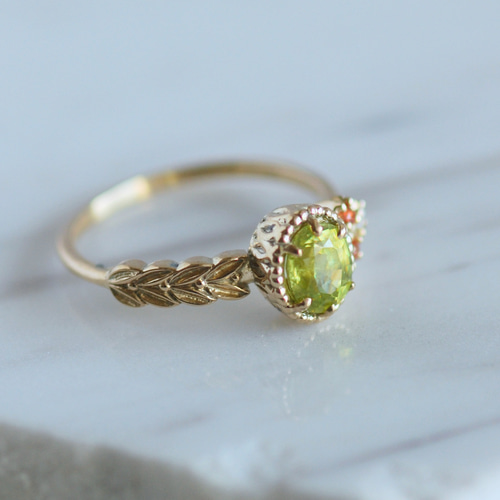 スフェーン リング K10YG