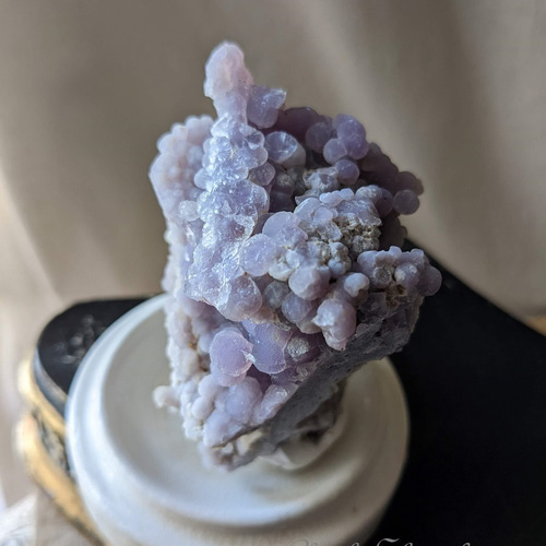 Grape Chalcedony 】グレープカルセドニー原石｜インドネシア