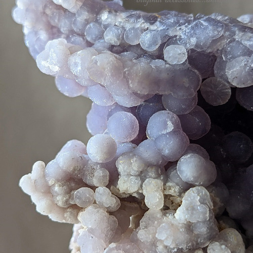 Grape Chalcedony 】グレープカルセドニー原石｜インドネシア
