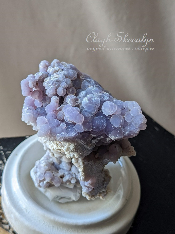 【Grape Chalcedony 】グレープカルセドニー原石｜インドネシア（Indonesia）スラウェシ産｜鉱物標本 10枚目の画像