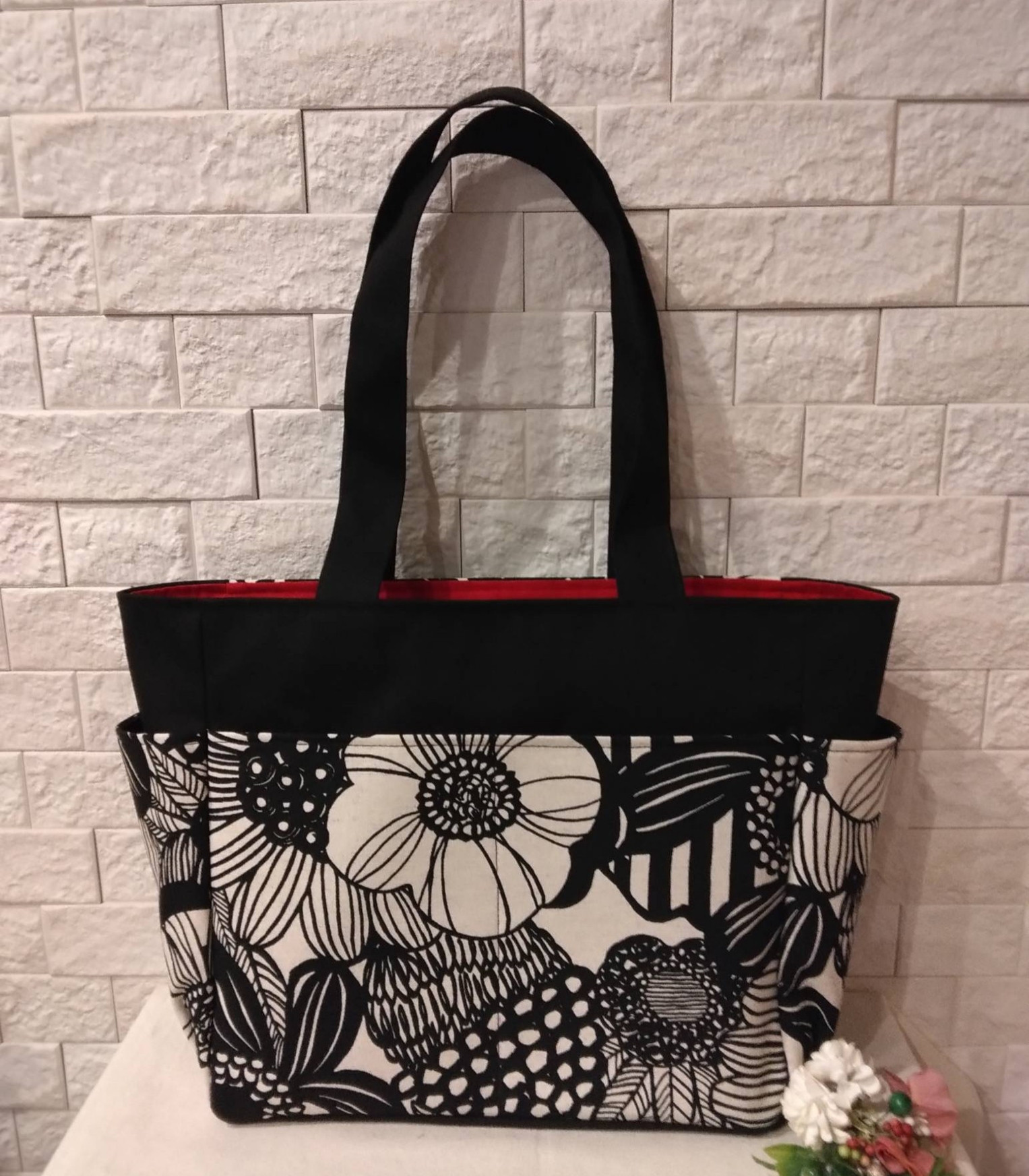 ハンドメイド　オーダーページ　パネル　トートバッグ　ポーチ