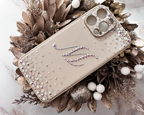 新品未使用 Bling Me! スマホケース スワロフスキー おまけつき SWAROVSKI（スワロフスキー） スマホケース ジュエリーデザイン