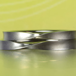指長シリーズ（Tie～結び）指が長く見える結婚指輪　MG-028 6枚目の画像