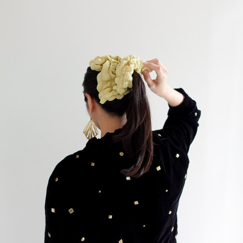 ♡専用♡新品POTETE knit shoushou ニットシュシュ黒 ♡専用♡新品POTETE knit shoushou ニットシュシュ黒 knit
