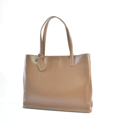 MahL+81　PipingA4Tote 本革　トートバッグ　A４サイズ　 4枚目の画像