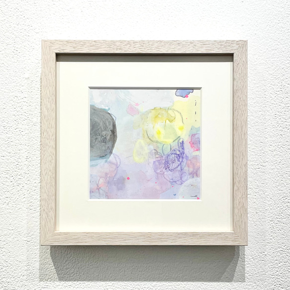 「日々のことg」 水彩画　抽象画 日々のことg