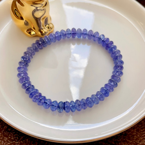 17.9g 天然無処理 タンザナイト ブレスレット ブレスレット 天然石屋  