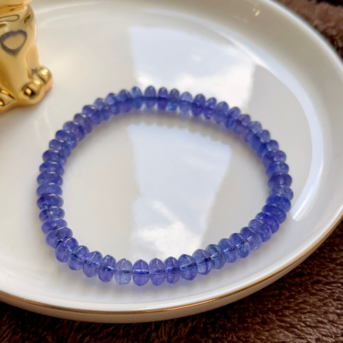 天然無処理　タンザナイト ブレスレット④ 13.8g 天然無処理 タンザナイト ブレスレット ブレスレット