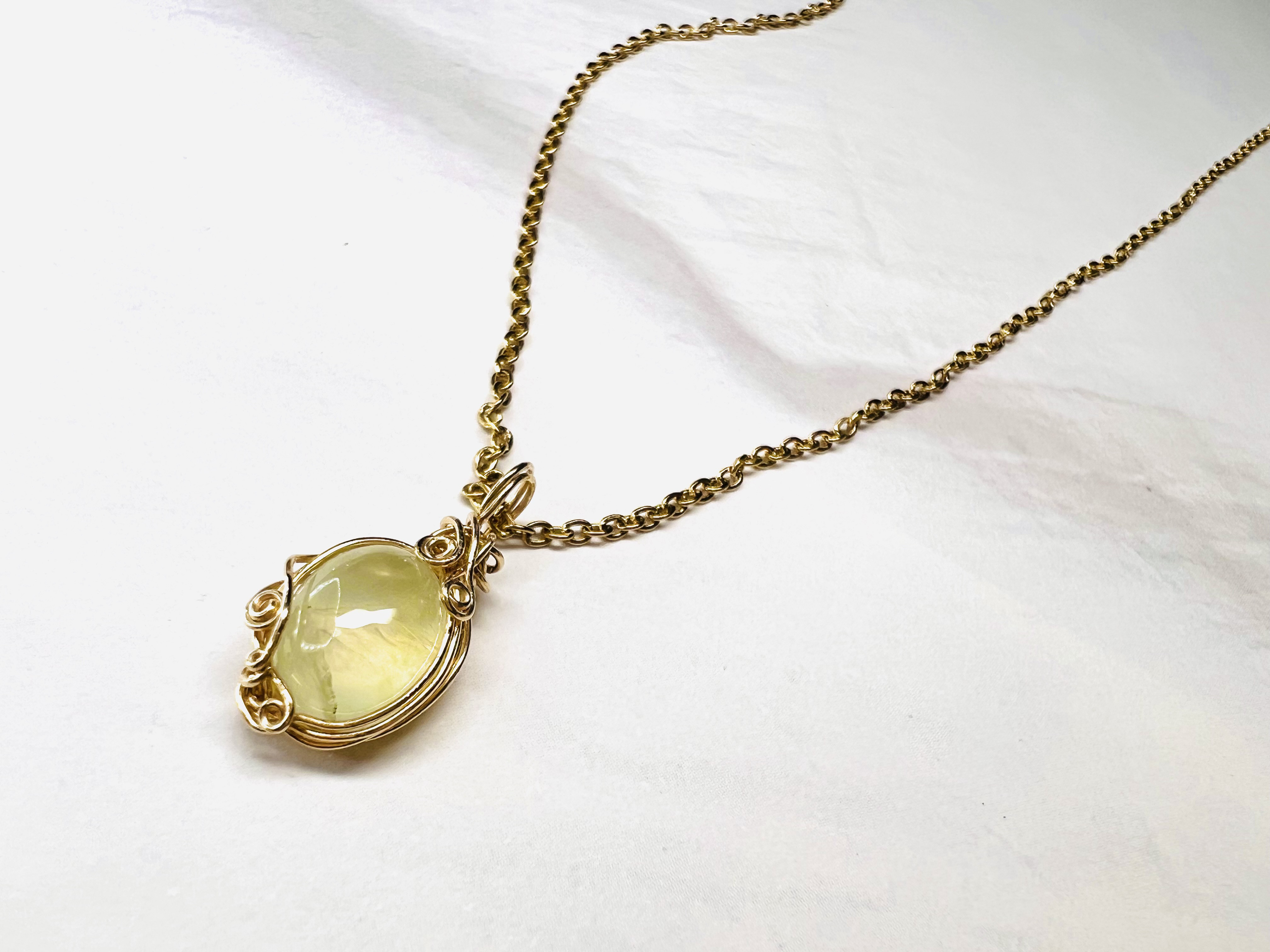 プレナイト〈14KGFワイヤーラップ〉