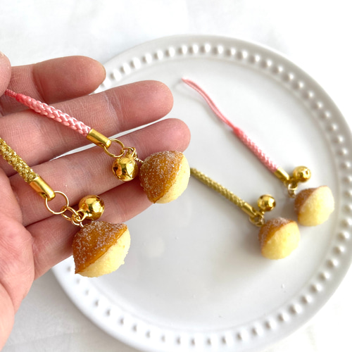 大人気‼︎ ミニサイズ♡ 鈴カステラ 根付け 食品サンプル フェイク