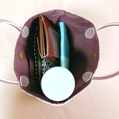 村山大島紬◇着物にも洋服にも合うミニバッグ◇カジュアル＆エレガント