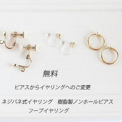 mumu☆Holiday Collection 2022☆14kgf天然石項鍊耳環5件套B 第8張的照片
