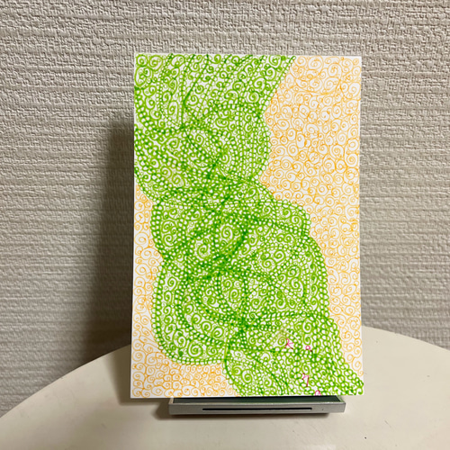 ぐるぐる巻きアート(水性サインペン画) イラスト 村上佳奈子 通販