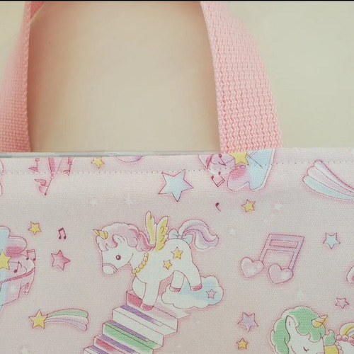 ピンク 女の子 ミュージカル ユニコーン ゆめかわ チュール フリル  