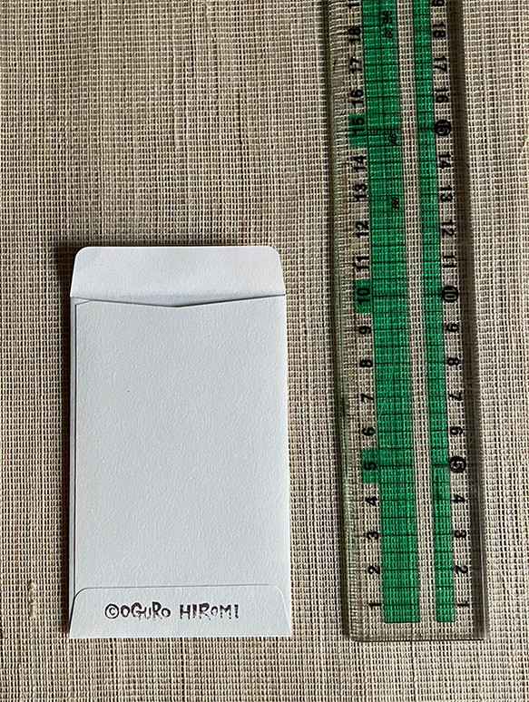 ぽち袋　選べる３枚セット　6種類の絵柄からお好みの３枚を選べます　　風合いのある上品なミニのし袋使用 8枚目の画像