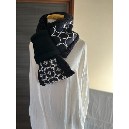 マフラータイプ】anemone ・tambourineのネックウォーマー ミナ