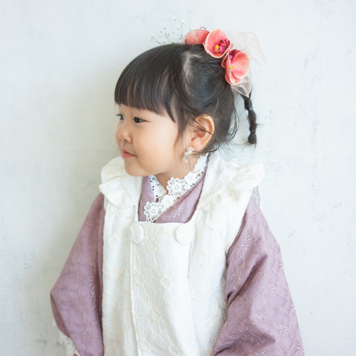 em♡レース被布 七五三 被布セット 3歳[品番：CATK0003071]｜Catherine Cottage