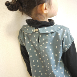YONE　子供用フレンチブラウス＆ワンピの型紙　　ワンピース　パターン　子供服　りぼん　女の子　ブラウス　かんたん 6枚目の画像