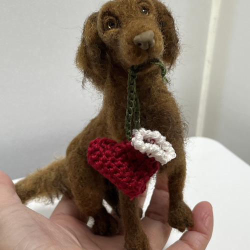 フラットコーテッドレトリバー 羊毛フェルト Wool Whisper 通販