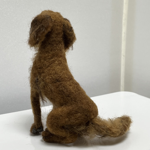 フラットコーテッドレトリバー 羊毛フェルト Wool Whisper 通販