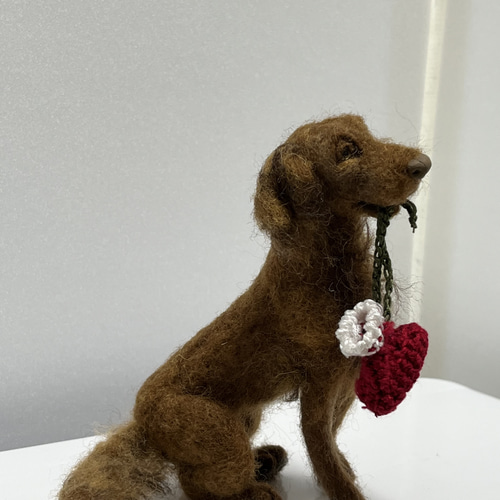 フラットコーテッドレトリバー 羊毛フェルト Wool Whisper 通販