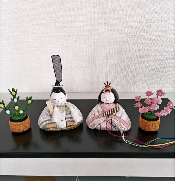 芥子雛 ひな人形・雛飾り vision 通販 15076296｜Creema(クリーマ)