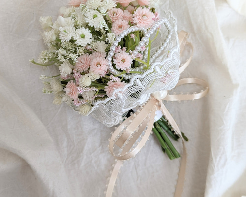 ☆シロ♡さま専用☆　お花モチーフ付きケース 【グリーン】【ピンク】2個セット d42b2799542f04d441c3a84d74e70c