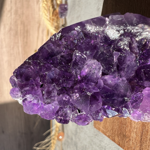 アメジスト 原石 天然石 紫水晶 ☆T2☆ その他インテリア雑貨 Shin