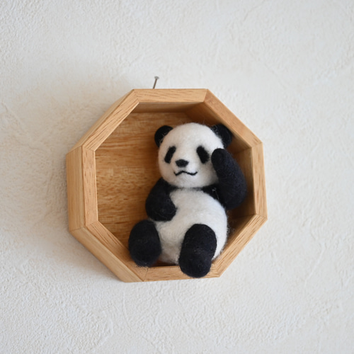 キノコ帽子がお気に入り テディベア くま パンダ 海外作家様 ぬいぐるみ キノコ帽子がお気に入り テディベア くま パンダ 海外作家様 ぬいぐるみ