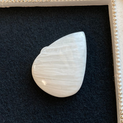 ホワイトスコレサイト 天然石ルース C 2枚目の画像