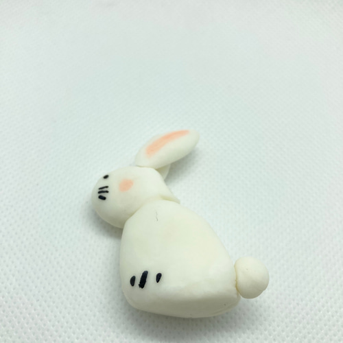 兎白うさぎ横向き その他置物 pluie 通販|Creema(クリーマ) 15077915 兎白うさぎ横向き その他置物 pluie 通販|Creema(クリーマ) 15077915
