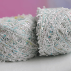 引きそろえ糸 ホワイトモール 毛糸 染めいと 通販 17500587｜Creema