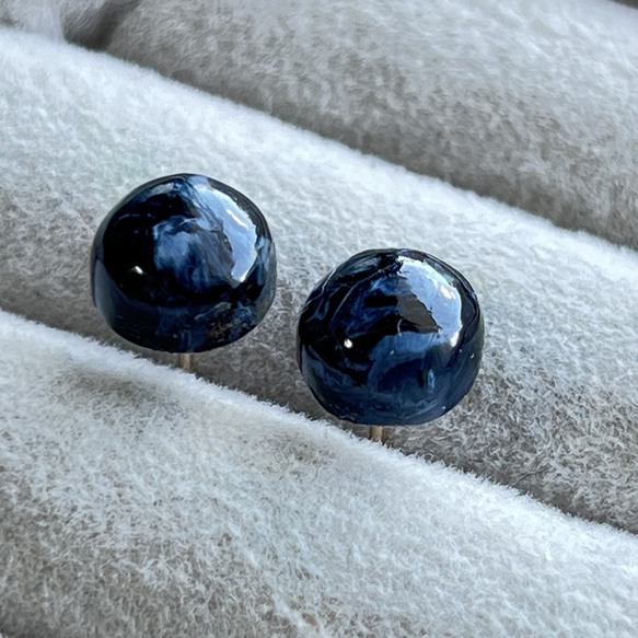 再販】 ブルーピーターサイト 1粒ピアス 14kgf ピアス（スタッド・一