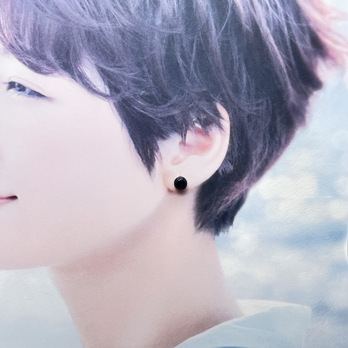 再販】 ブルーピーターサイト 1粒ピアス 14kgf ピアス（スタッド・一