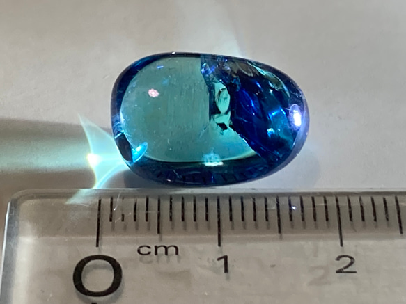 万華鏡໒꒱✨　オーラ　水晶　タンブル　グラデーション 4枚目の画像