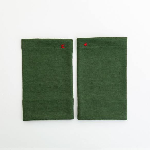 Green Green 冬季協調聖誕軟臂保暖器 100% 高品質羊毛傳統手套 免費送貨 第2張的照片